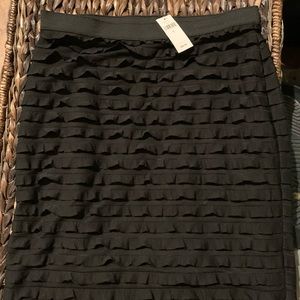 Banana Republic black skirt